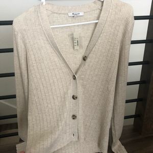 Madewell cardigan, NEVER WORN, NWT